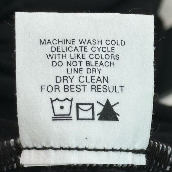 NWT | Krisa | Surplice Long Sleeve Asymmetrical Midi | Black | Medium - Picture 10 of 16